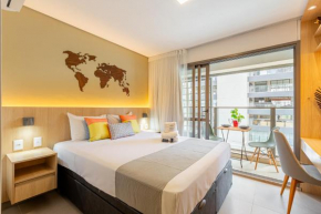 Easy Star - Studio charmoso com piscina no Brooklin! - BQ01I